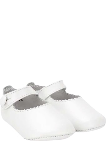Gallucci White Shoes Kids