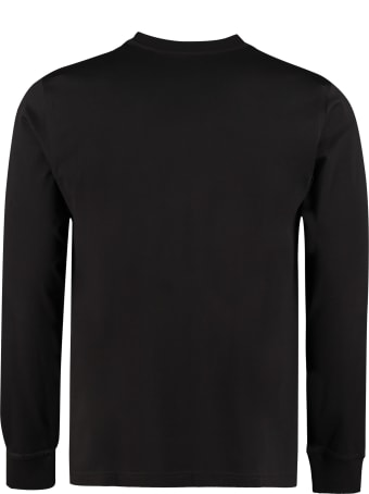 Burberry Long Sleeve Cotton T-shirt
