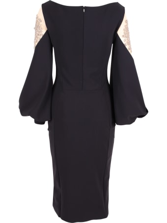 La Petit Robe Di Chiara Boni La Petit Robe By Chiara Boni 'nala Illusion' Polyamide Dress
