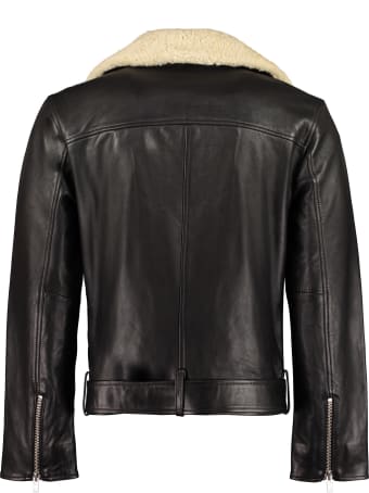 STAND STUDIO George Leather Jacket