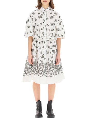 Simone Rocha Oversized Shirt Dress Twisted Hip