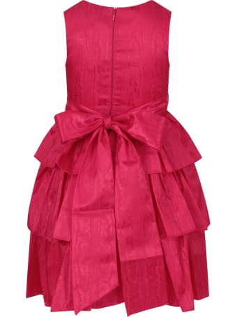 Oscar de la Renta Fuchsia Dress For Girl