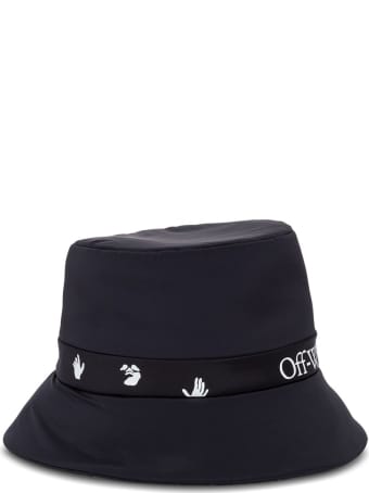 Off-White Nylon Cap With Logo
