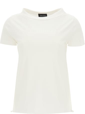 Herno Laminar Jersey And Gore-tex T-shirt With Logo