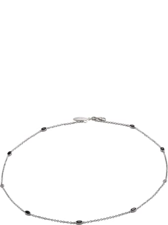 Lo Spazio Jewelry Lo Spazio Blue Sapphire and Diamond Necklace