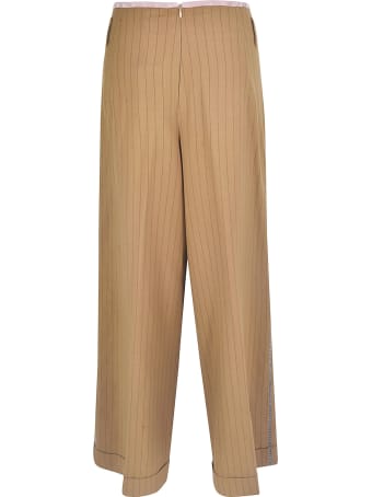 Ibrigu Straight-leg Striped Trousers