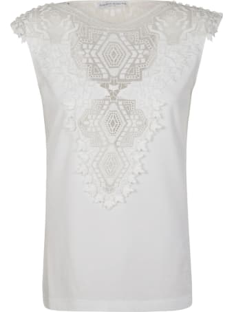 Ermanno Scervino Laced Detail Tank Top
