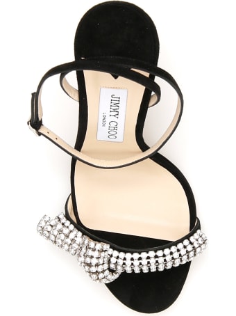 Jimmy Choo Thyra Crystal Sandals