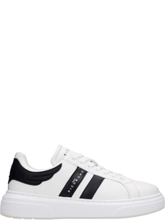 John Richmond Sneakers In White Leather