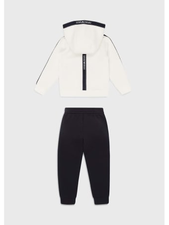 Emporio Armani Emporio Armani Tuta Bianca Bambino
