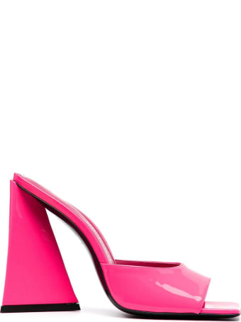The Attico Fuchsia Patent Leather "devon" Mule