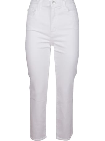 J Brand White Cotton Jeans
