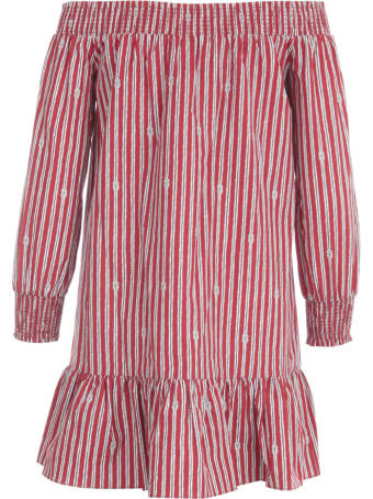 MICHAEL Michael Kors Sailor Knot Bar Shoulder Dress