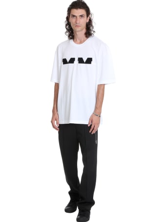 Maison Margiela Pants In Black Polyamide