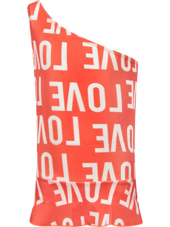 Gardner and the Gang Red "love" Swimsuit For Girl