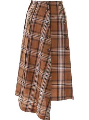 A.W.A.K.E. Mode Checkered Panel Skirt