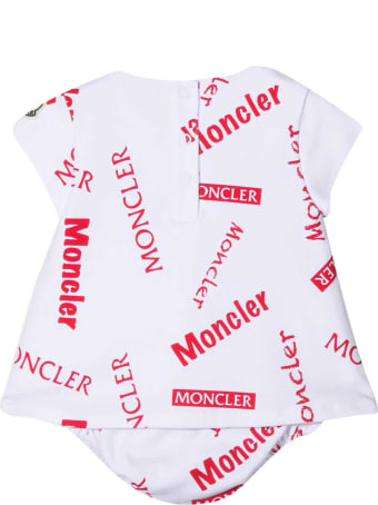 Moncler White Dress
