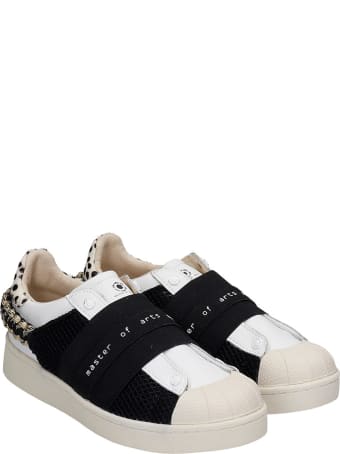 M.O.A. master of arts Sneakers In White Leather