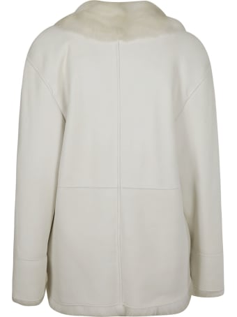 Alberta Ferretti Fur Applique Blazer