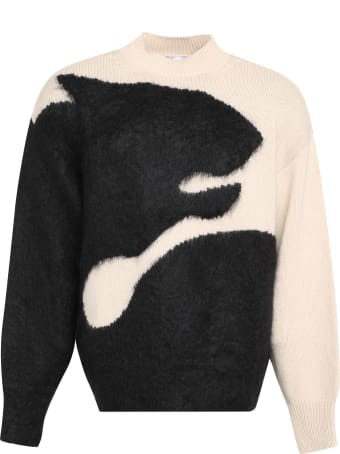 Kenzo Tiger Shadow Intarsia Sweater
