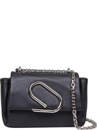 3.1 Phillip Lim Phillip Lim Alix Nano Soft Chain Bag In Black Leather