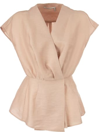 Agnona Top In Linen Blend