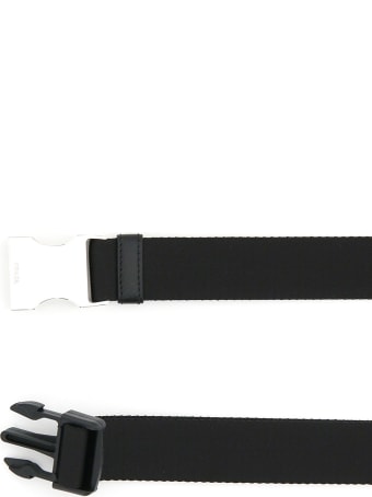 Prada Tuc Belt Nylon Ribbon With Pouch