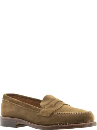 Alden Tan Suede Loafers