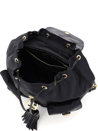 Moschino Fabric Backpack With Moschino Lettering