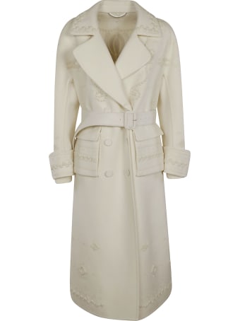 Ermanno Scervino Embroidered Trench