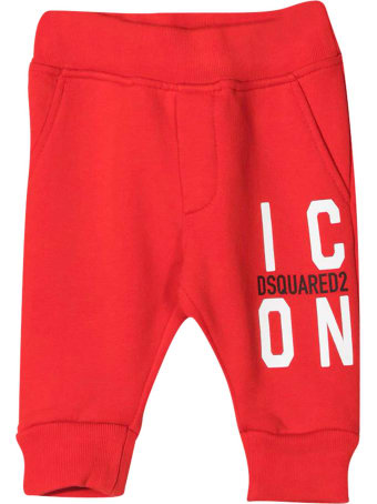 Dsquared2 Red Sports Trousers