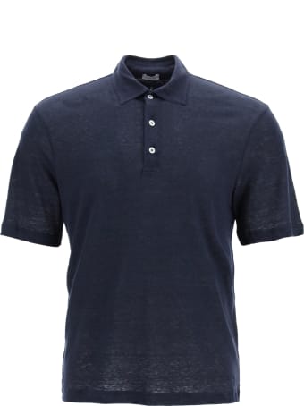 Caruso Linen Polo Shirt