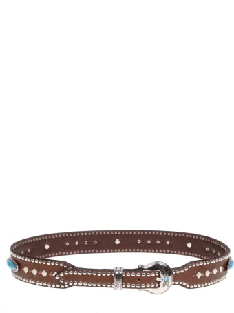 Nanni Leather Belt Color Leather