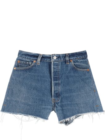 RE/DONE Shorts In Levi's Denim