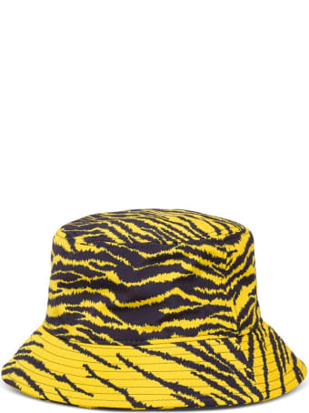 Kenzo Bucket Hat With Zebra Print