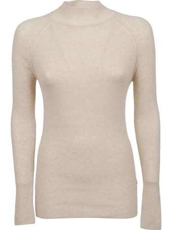 Forte_Forte Ribbed Cashmere Wool Turtleneck Sweater