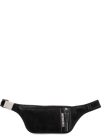 Jacquemus Le Banane Leather Belt Bag With Logo