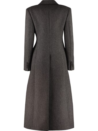Prada Double-breasted Wool Coat