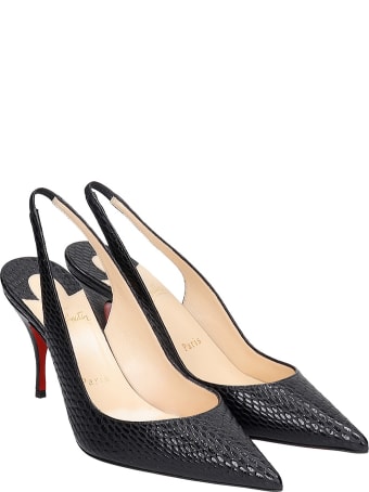 Christian Louboutin Claresing 80 Pumps In Black Leather