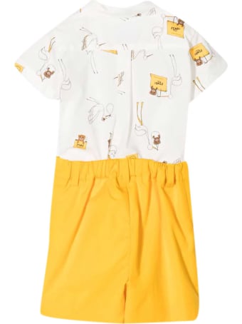 Fendi Yellow Onesie