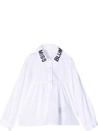 Miss Blumarine White Shirt