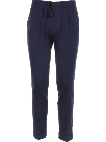 Paolo Pecora Blue-colored Trousers