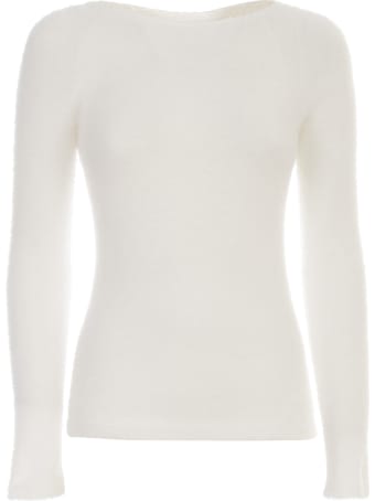 Emporio Armani Sweater L/s Boat Neck Peluche