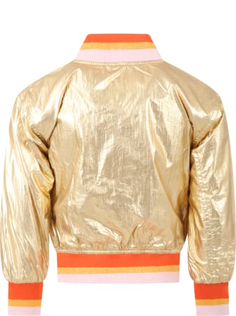 Molo Gold ''haliva'' Jacket For Girl