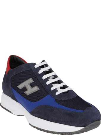 Hogan Multicolor Leather Interactive Sneakers