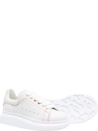 Alexander McQueen White Sneakers Kids