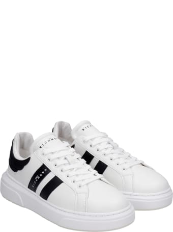 John Richmond Sneakers In White Leather