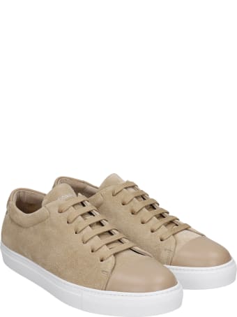 National Standard Edition 3 Sneakers In Beige Suede
