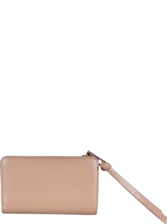 Marc Jacobs Logo Plaque Zipped Wallet