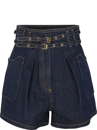 Philosophy di Lorenzo Serafini Double Belted Shorts